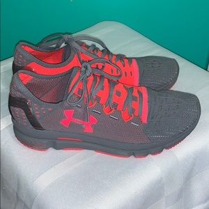Under Armour Gray/Hot Pink Speedform Sneakers